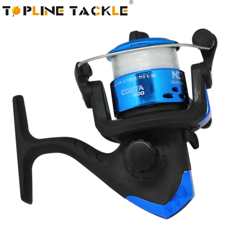 

Topline Tackle Mini Saltwater Spinning Reel 4 Ball Bearings Spinning Fishing Reels With Line Metal Spool Ice Wheel Winter Coils