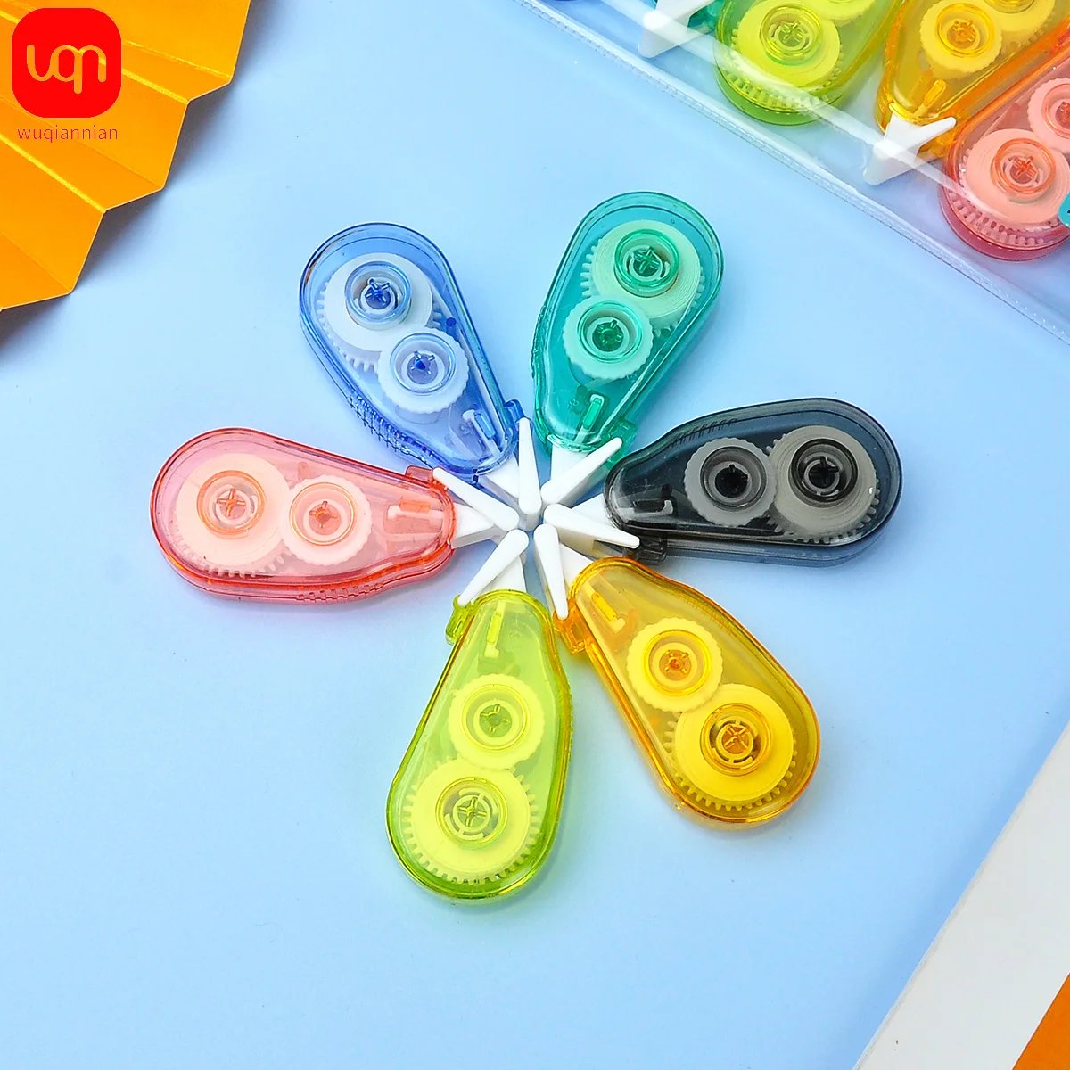 6 Pcs Correction Tape White Out Convenient Tapes Portable Corrector for Writing Eraser Children Accessory Stationery Students