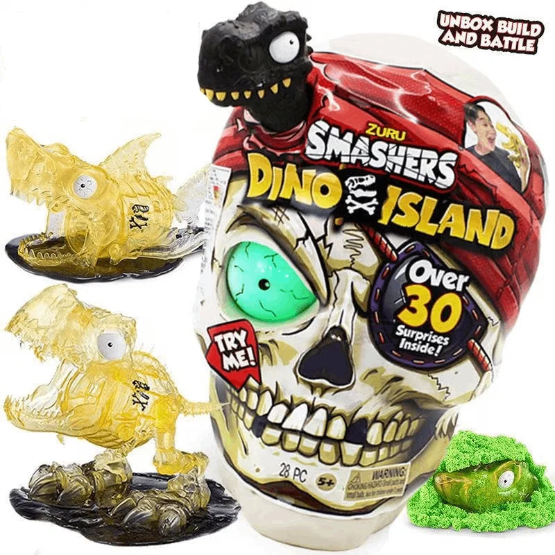 

New ZURU Blast Dig Dinosaur Egg Toy Explosion Treasure Excavation Kit Archaeology Adventure with Surprise Discovery for Boys