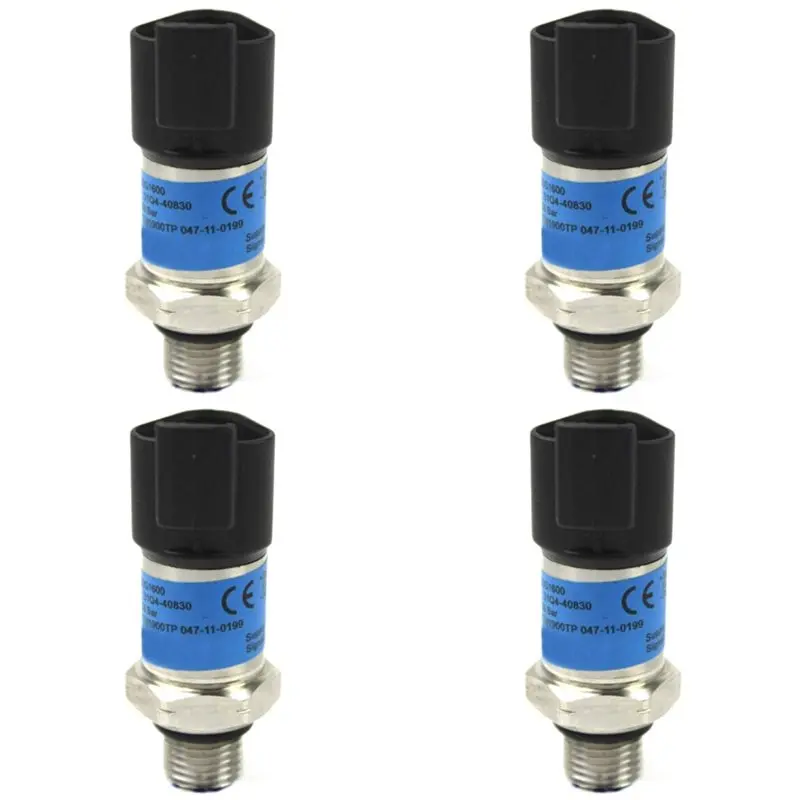4X Excavator Pressure Sensor Switch 50Bar 31Q4-40830 For Excavator R210-3 R210-5 R210-7 R210-9-T48C