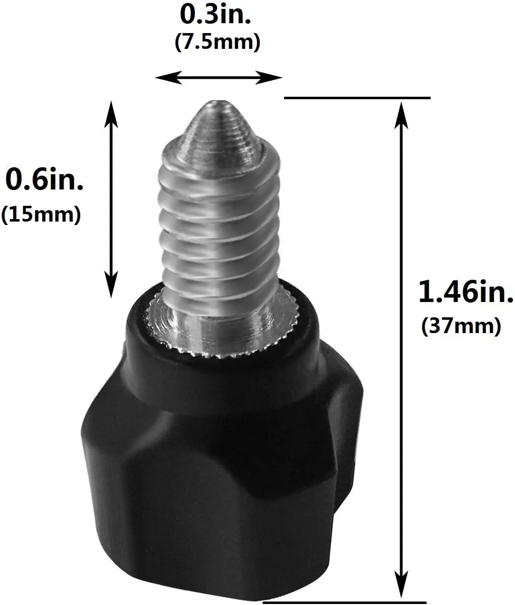 4162142 Mixer Thumb Screw for KitchenAid & Whirlpool Mixers, Replaces 9709194 WP9709194 240374 - PACK OF 2