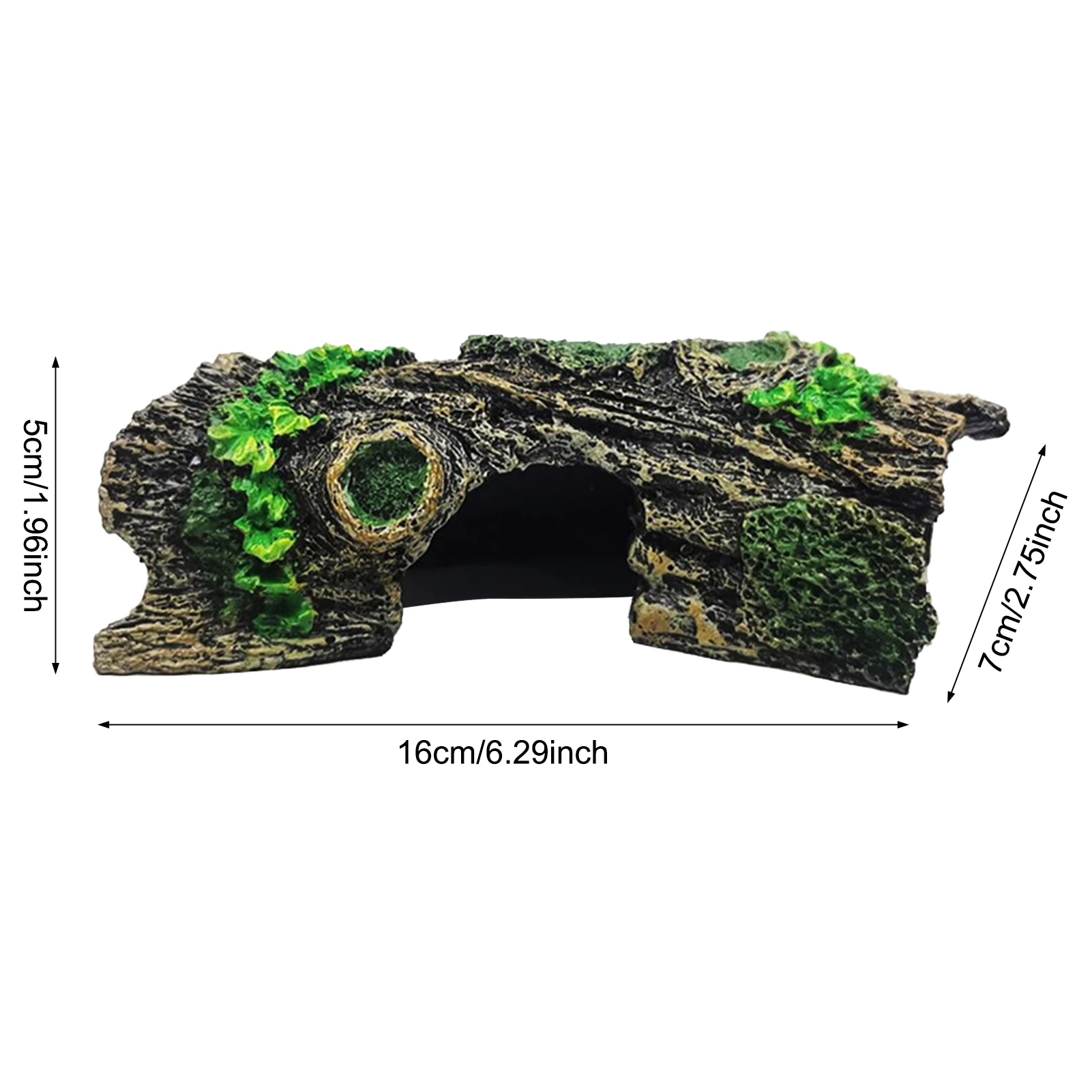 Aquarium Künstliche Brücke Harz Landschaft Dekoration Brücke Aquarium Ausrüstung Zubehör Ornament Höhle Aquatische Haustier Fisch