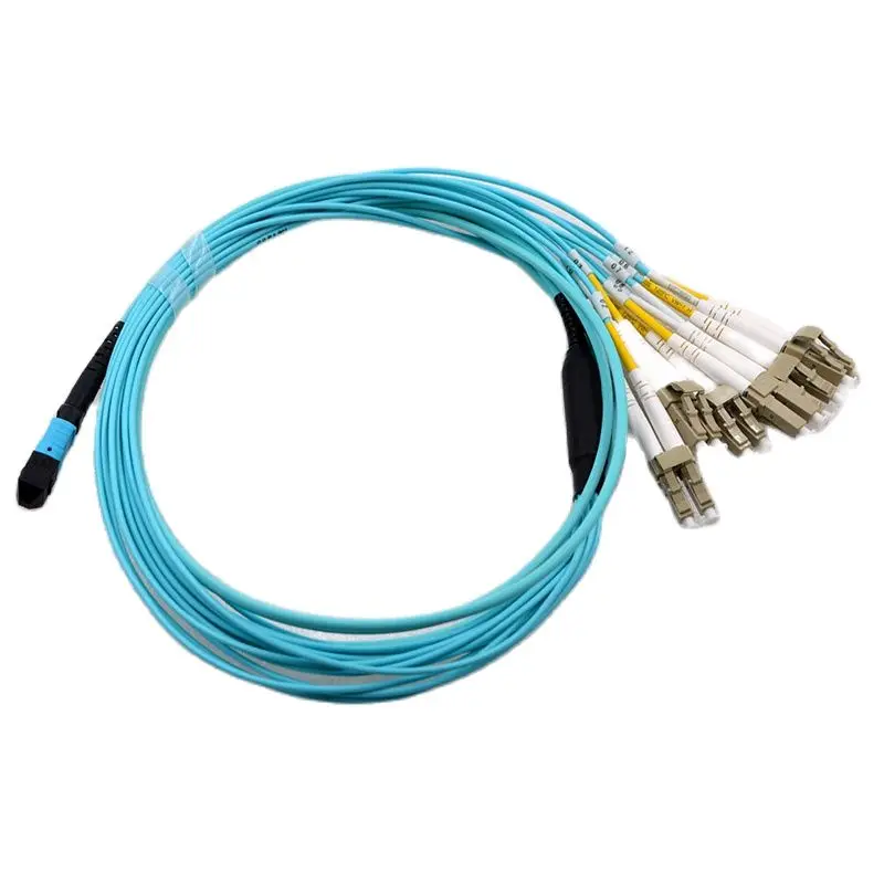 GONGFENG NEW Fiber Optical Connector MPO-LC 12Core 3m Multimode OM3 40G Optical Fiber Patch Cord Jumper Special Wholesale