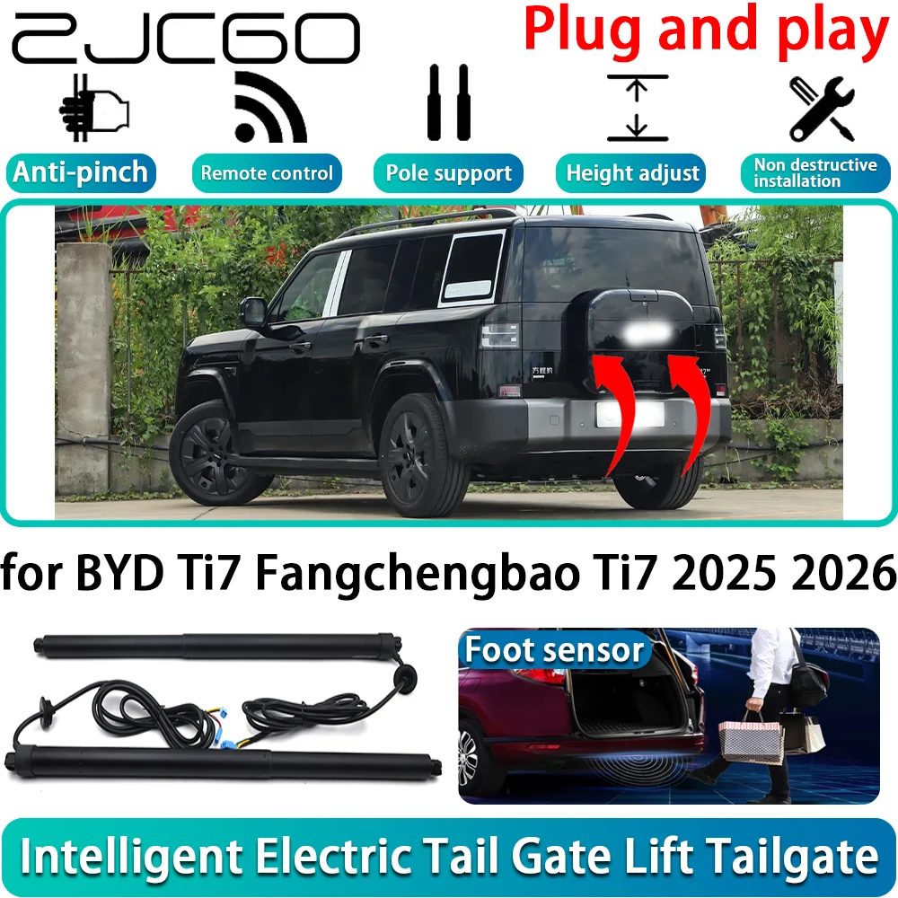 for BYD Ti7 Fangchengbao Ti7 2025 2026 Car Electric Powered Tailgate Power Liftgate Automatic Tailgate System With Foot Sensor