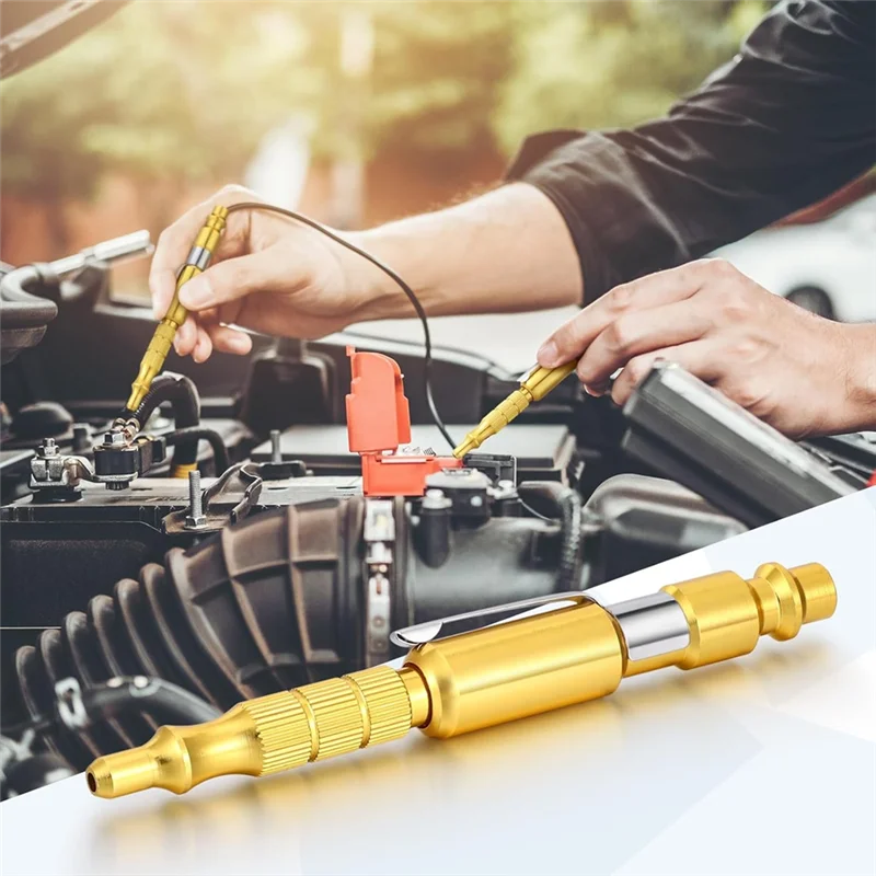 

6 шт. 1/4 дюйма I/Mtype Регулируемая карманная вилка Воздуходувка Gunair для компрессора Воздуходувка Ручка для очистки пыли-ABQF