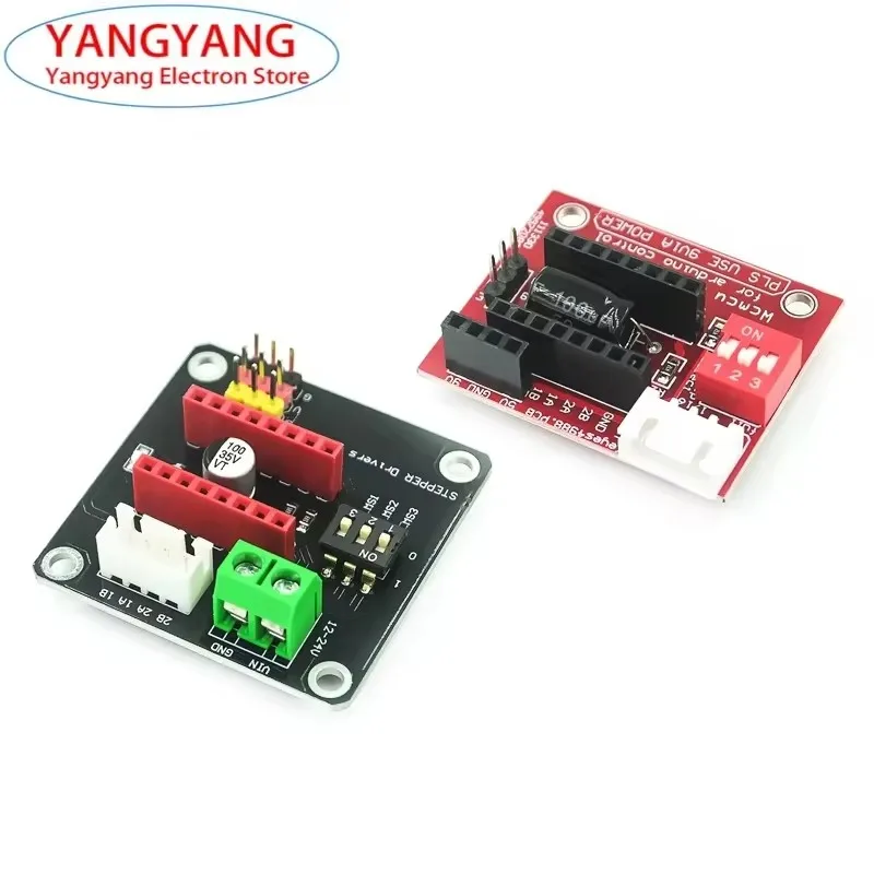 New DRV8825 A4988 42 Stepper Motor Driver Expansion Board 3D Printer UNO R3 Ramps 1.4 Control Board Shield Module For Arduino