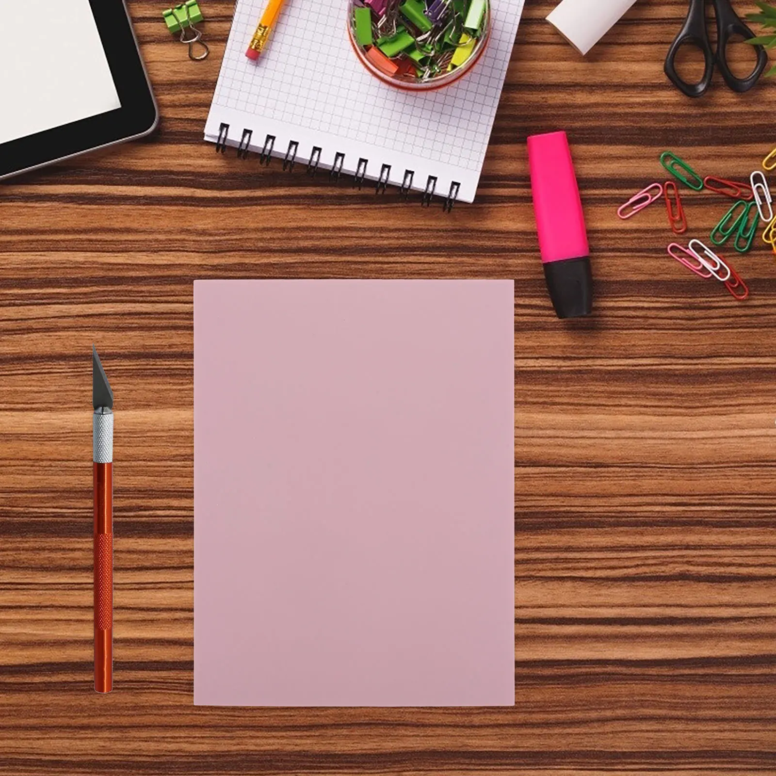 Розовые резиновые блоки для резьбы по штампам