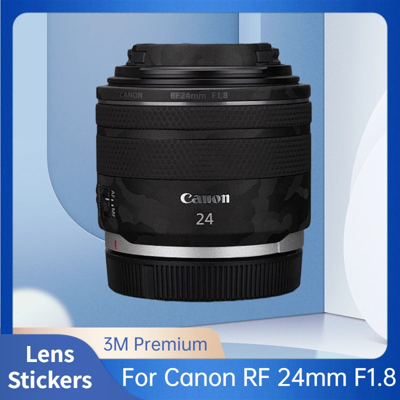 For Canon RF 24 1.8 Decal Skin Vinyl Wrap Film Lens Body Protective Sticker Coat RF24 RF24MM RF 24mm F1.8 STM RF24mmF1.8