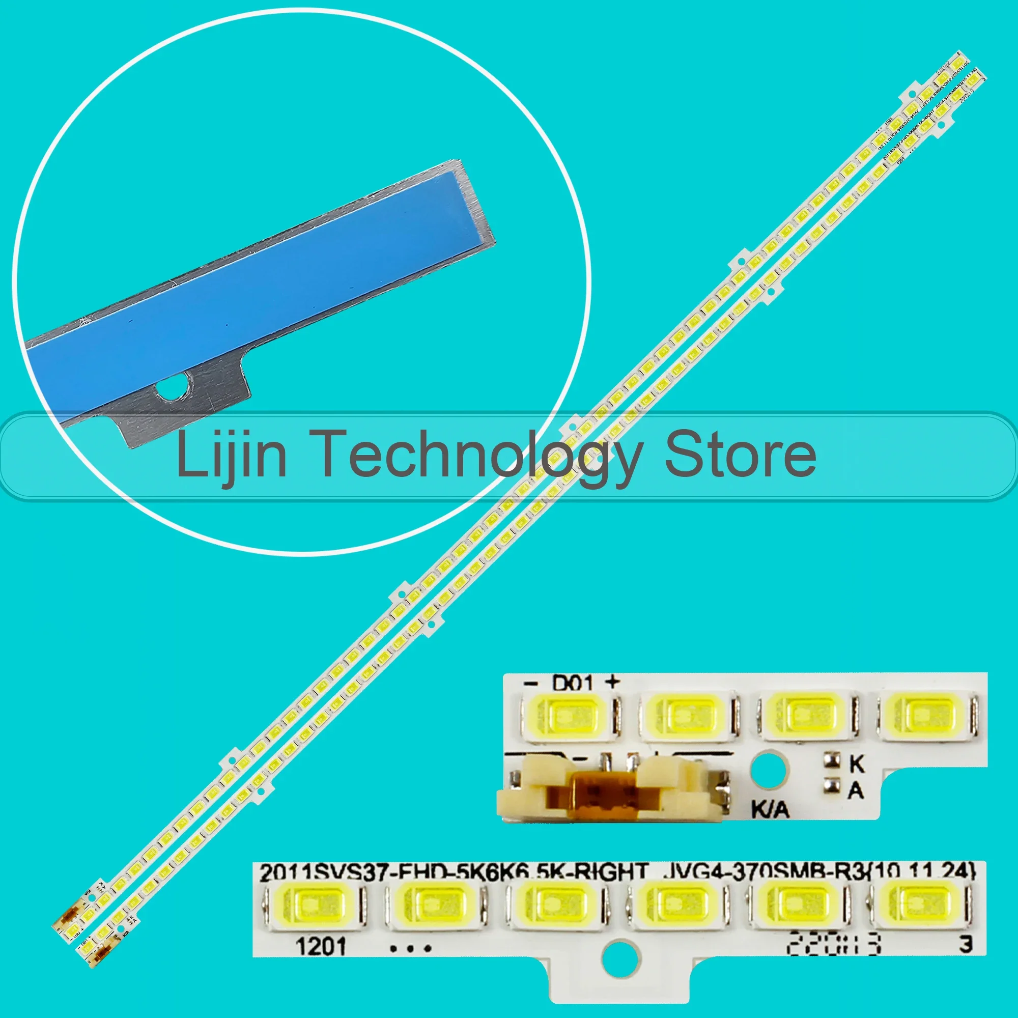 Светодиодная лента для 2011SVS37-FHD-5K6K6.5K-RIGHT LEFT UE37D5500 UE37D5000 UE37D6100 JVG4-370SMB-R2 370SMA-R2 UE37D5000PW UE37D552