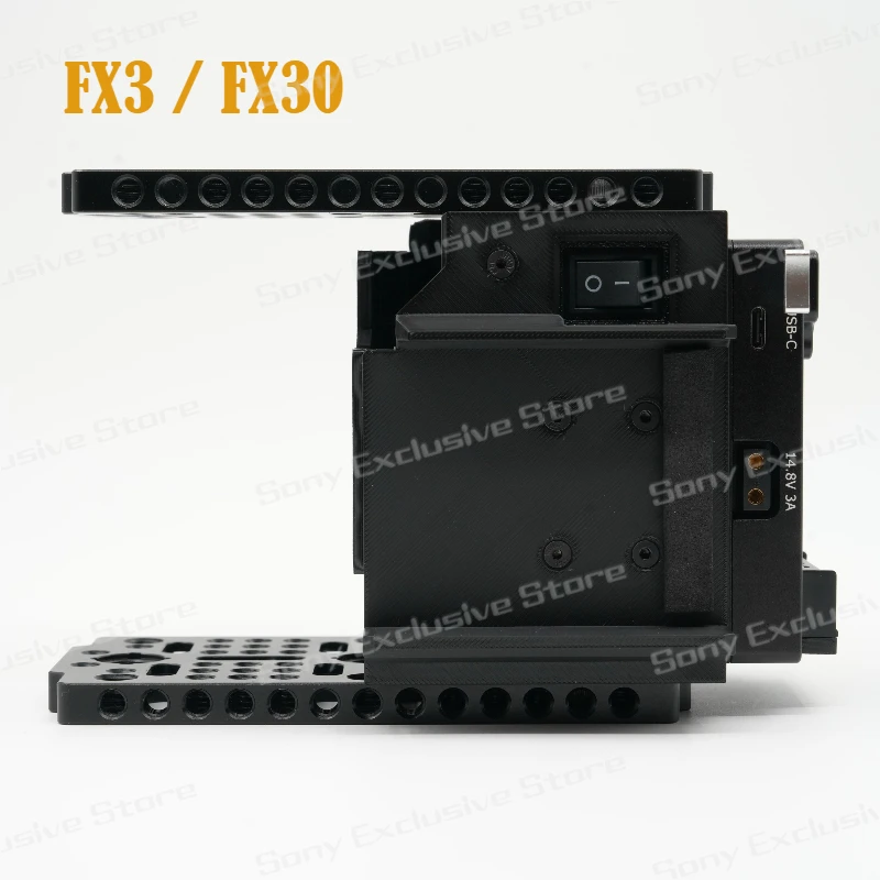 FusionRig For Sony FX3/FX30 Rabbit Cage Expansion Module Advanced Edition cineback