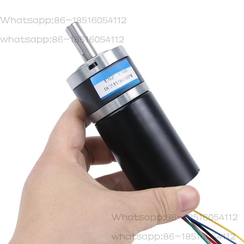 Brushless DC deceleration motor 12v24v adjustable speed planetary gear 4260 large torque micro motor