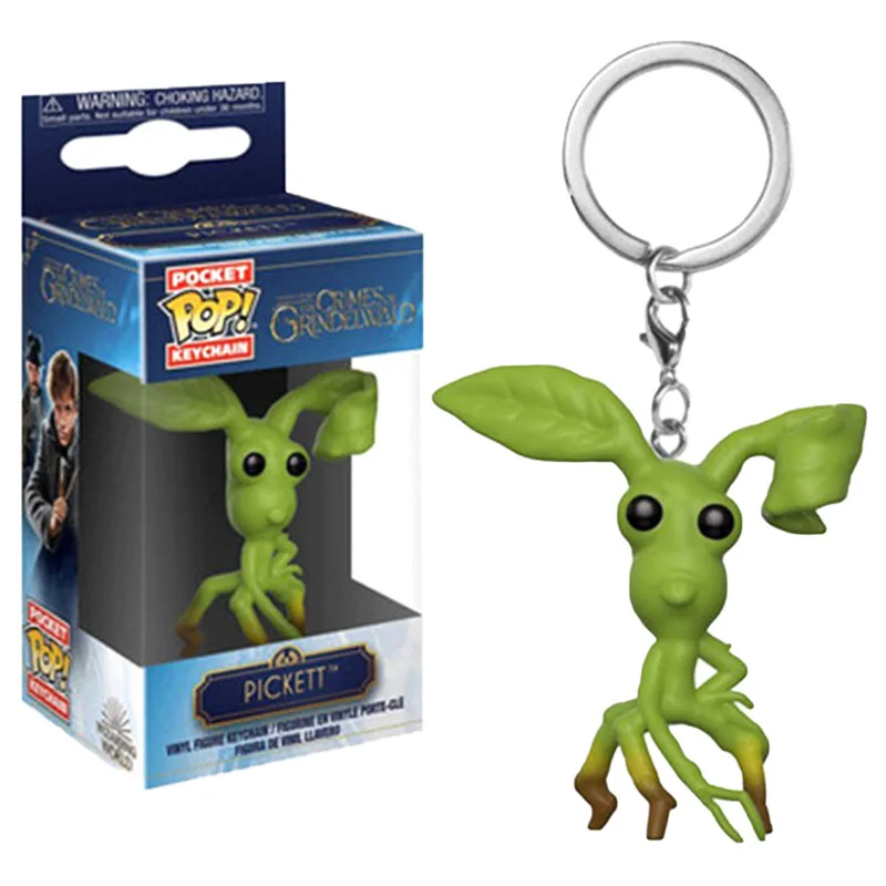 Funko Pop-Porte-clés avec figurines en PVC pour enfants, pendentif de sac à dos, ornement de jouet, cadeaux animés, Niffler Bowtruckle, Cove Beasts, 514