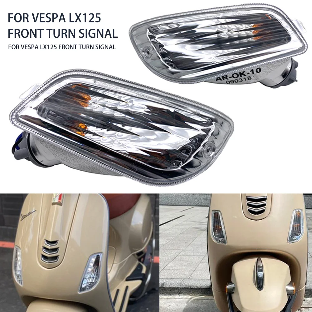

Left Right Turn Signal Lights For LX LXV 125 150 50 2 Takt 4 Takt Front And Rear Indicator Flashing Lamp Light Blanker