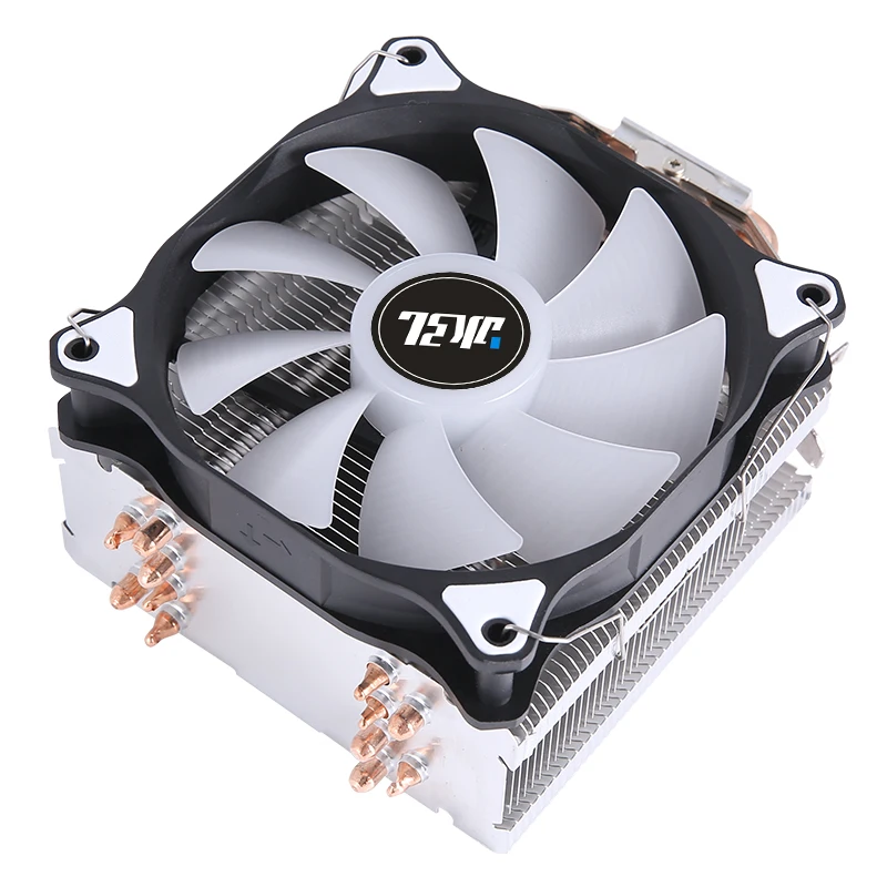 CPU Cooler Pure Copper Heat Pipe Desktop 1700 Cooling System 4PIN 9cm CPU Cooling Fan CPU Radiator for AMD INTEL 2011 X79 X99