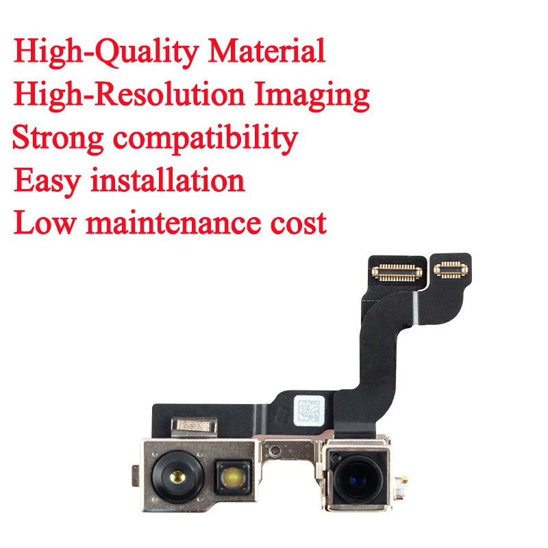 100% New Front Camera For iPhone X XS XR 11 12 Pro Max Front-facing Camera Main Lens Flex Cable Camera For iPhone 8 8Plus 7 Plus