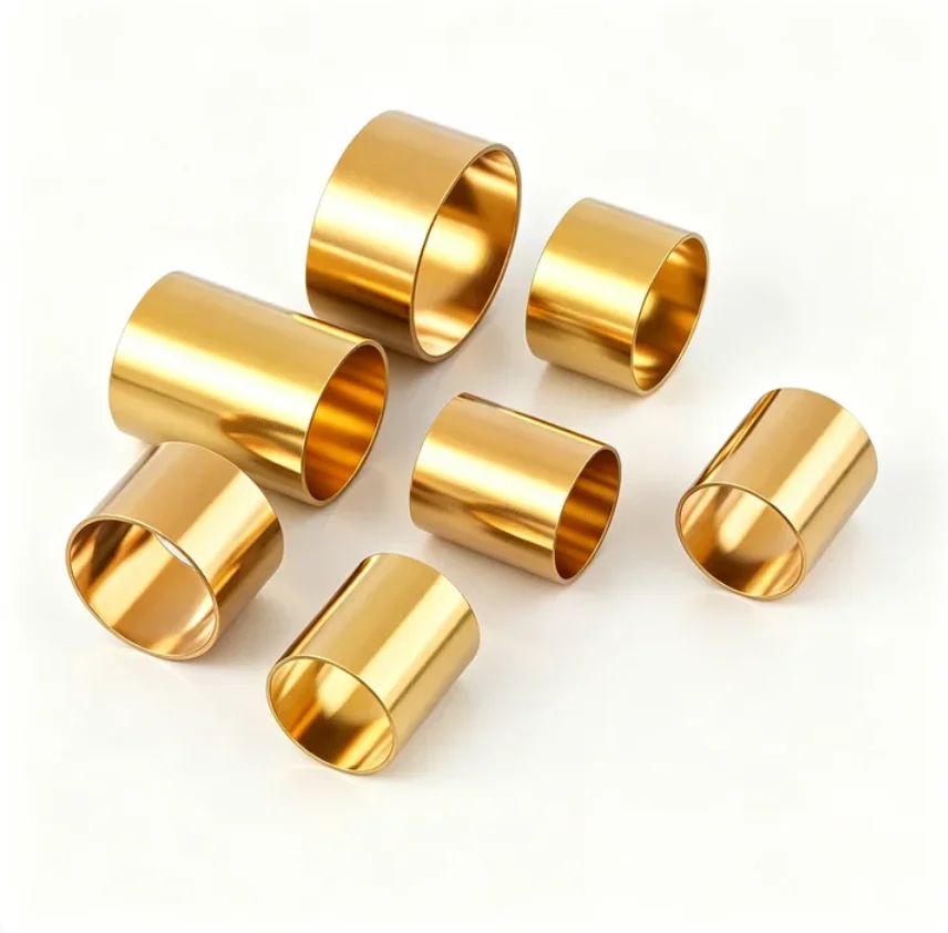 5Pcs Brass Bushing Brass Sleeve Hollow Brass Tube  ID 4mm 5mm 6mm 7mm 8mm 9mm 10mm 12mm 14mm 16mm 18mm DIY