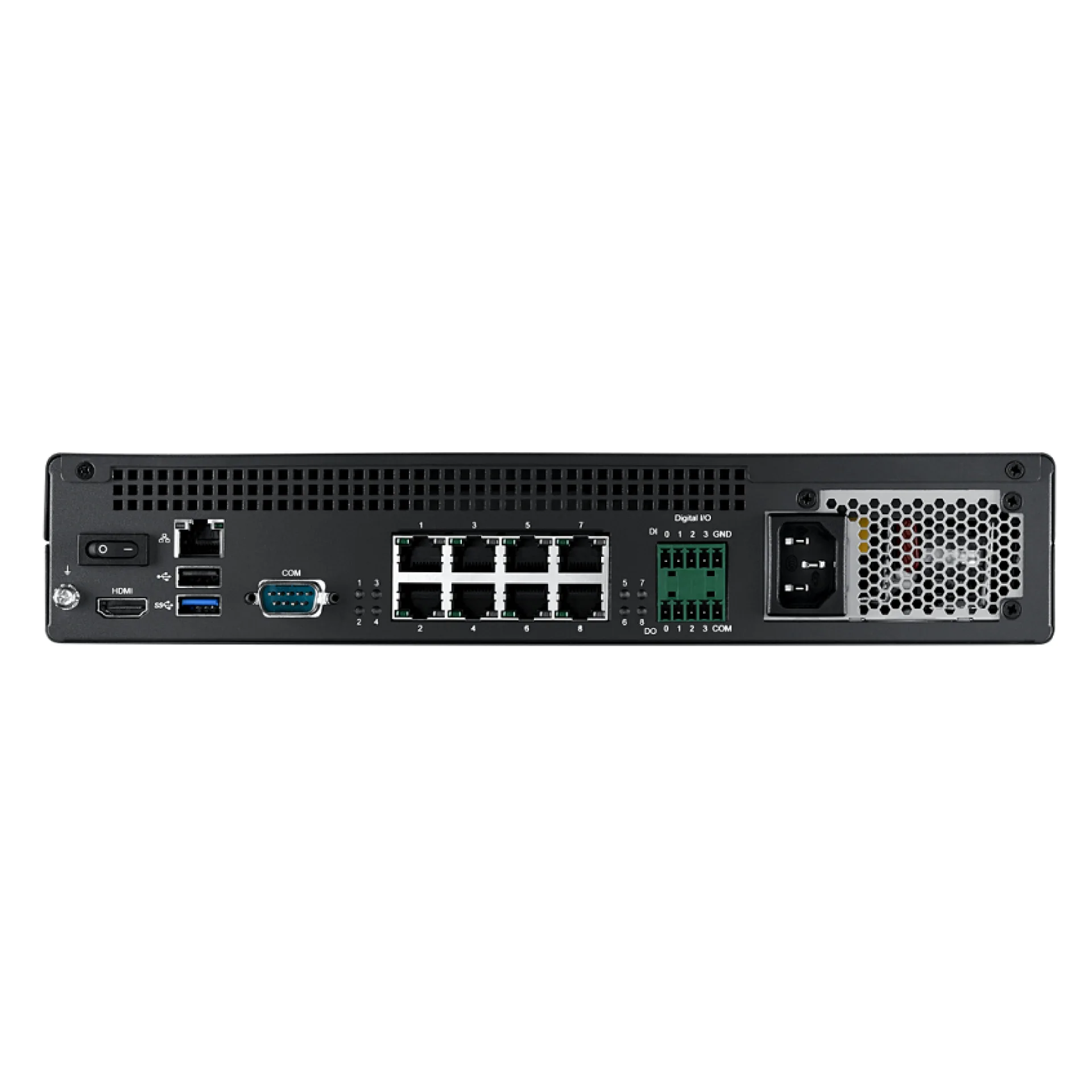 Embedded fanless artificial intelligence industrial control host