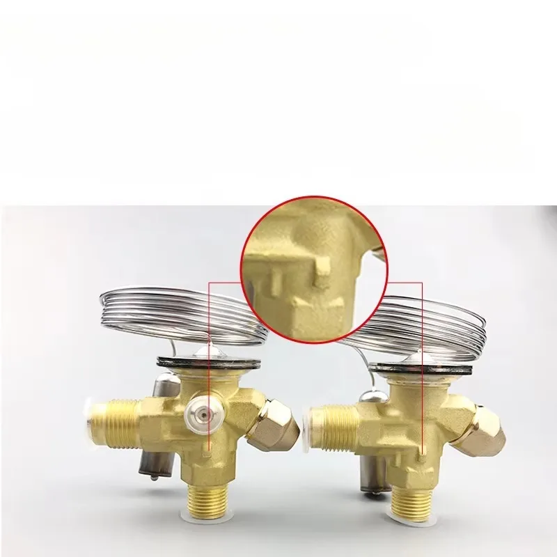 Best Price T2 TE2 R404a R22 Refrigeration Parts for Air Conditioning Evaporators Brass Thermal Expansion Valves