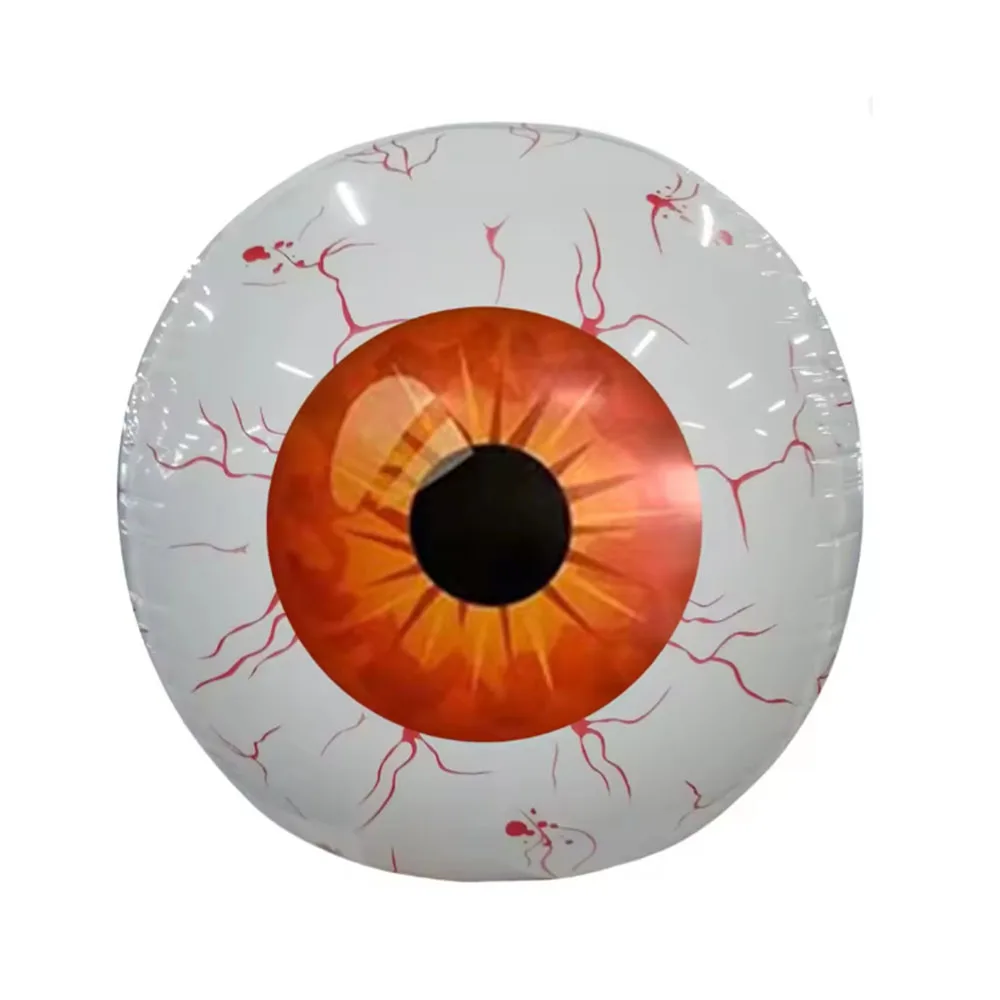 Decoraciones inflables de ojos para Halloween, ojos rojos, decoraciones para interiores, exteriores y jardín, decoraciones para festivales de Halloween