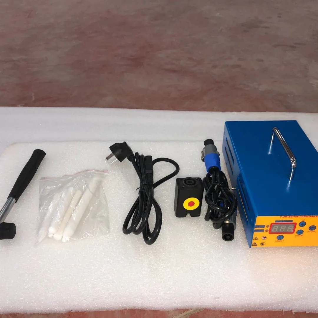 Electromagnetic Induction Sheet Metal Dent Repair Tool for Hail Damage and Surface Imperfection Leveling and Restoration