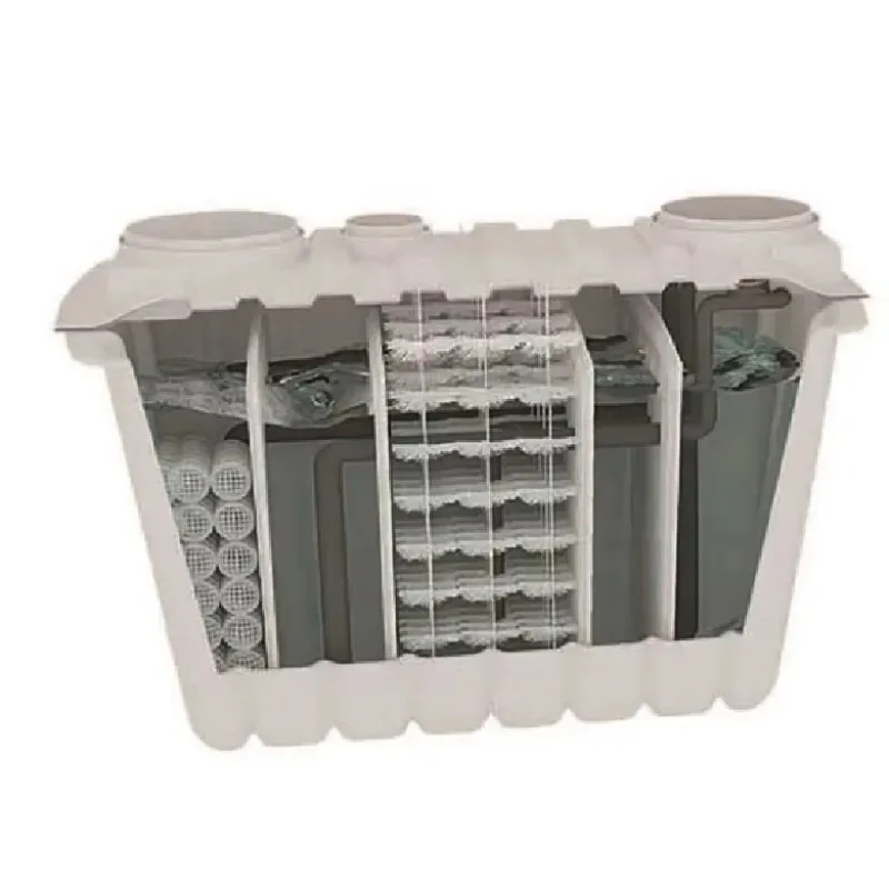 Underground Type Sewage Treatment System Biogas Domestic Waste Water Purification FRP Septic tank