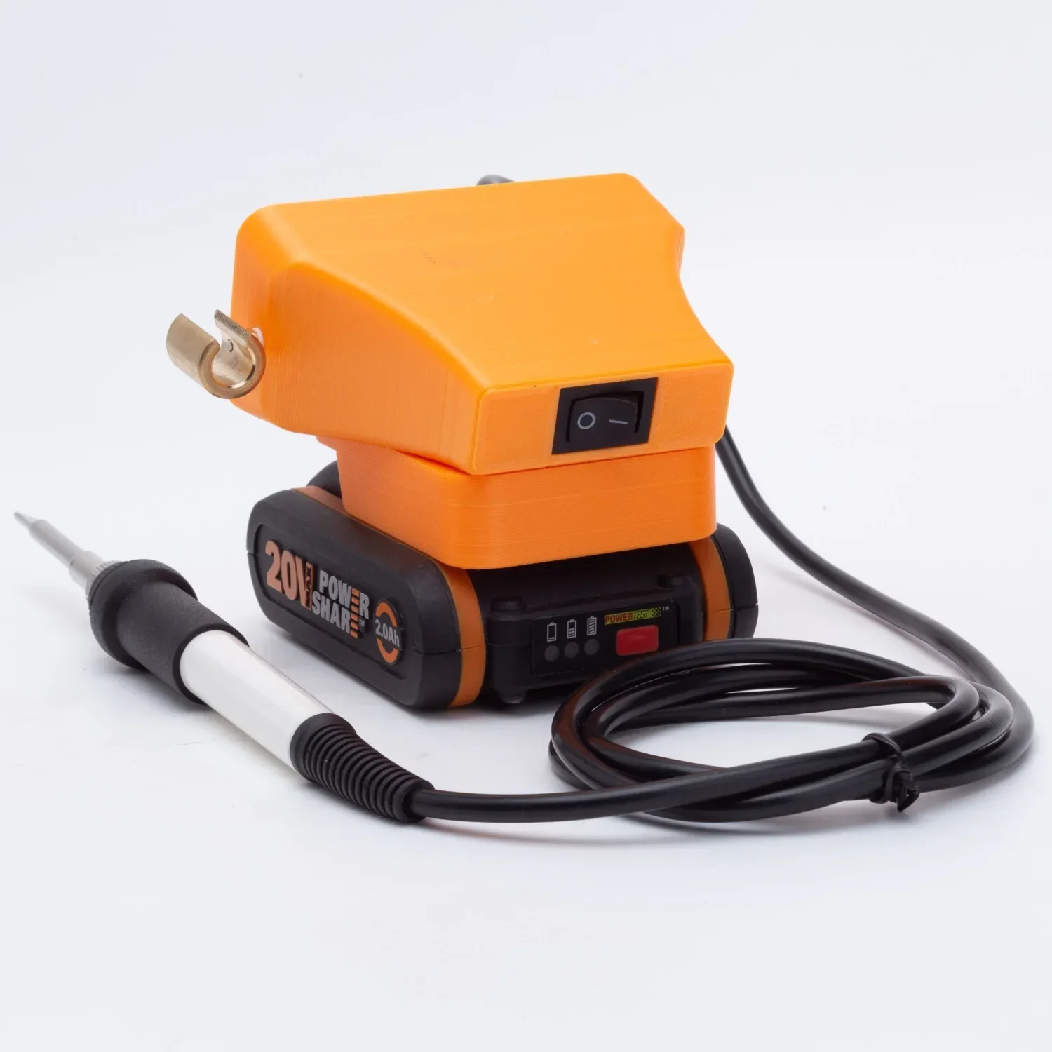 Electric Digital T12 Soldering Iron Cordless Soldering For Worx 20V 4PIN Lithium Battery Station DIY Appliance Watch Repair