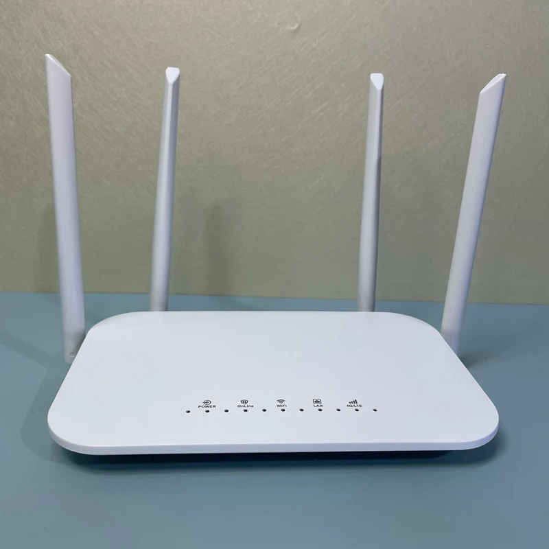 LC117 Router 4G 300Mbps CAT4 32 Pengguna RJ45 WAN LAN Modem Nirkabel LTE Router Kartu SIM