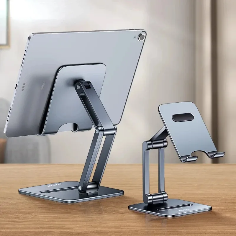 

2025 Rocoren 360. ° Foldable Metal Phone/Tablet Stand - Universal Desktop Mount