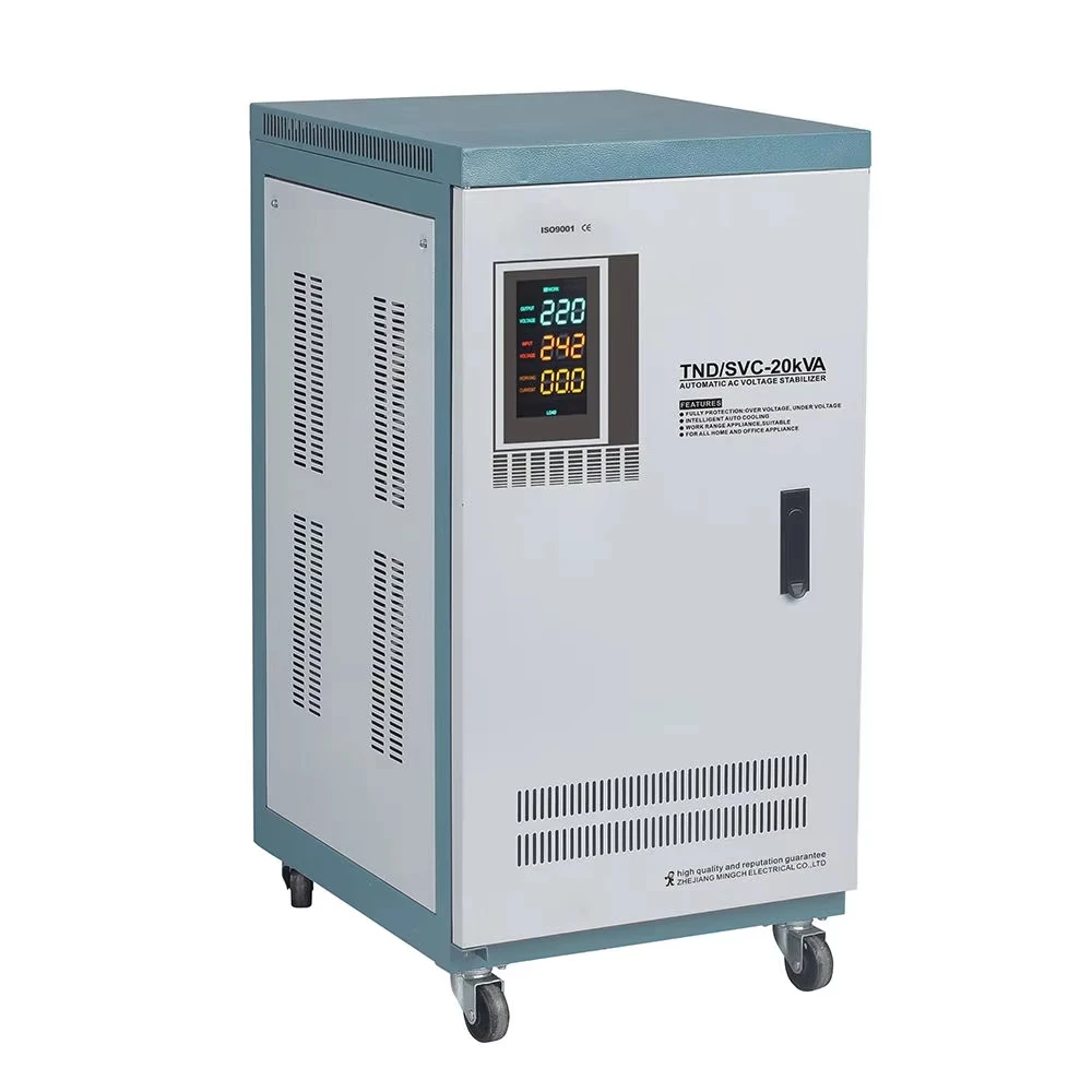 3KVA Single-Phase Servo Automatic Voltage Stabilizer - Customizable Input/Output Voltage, Digital Display, IEC Certified