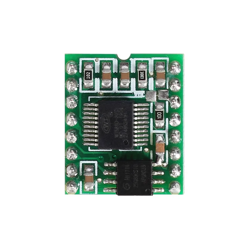 Burn repeatedly WT588D Voice playback module 3