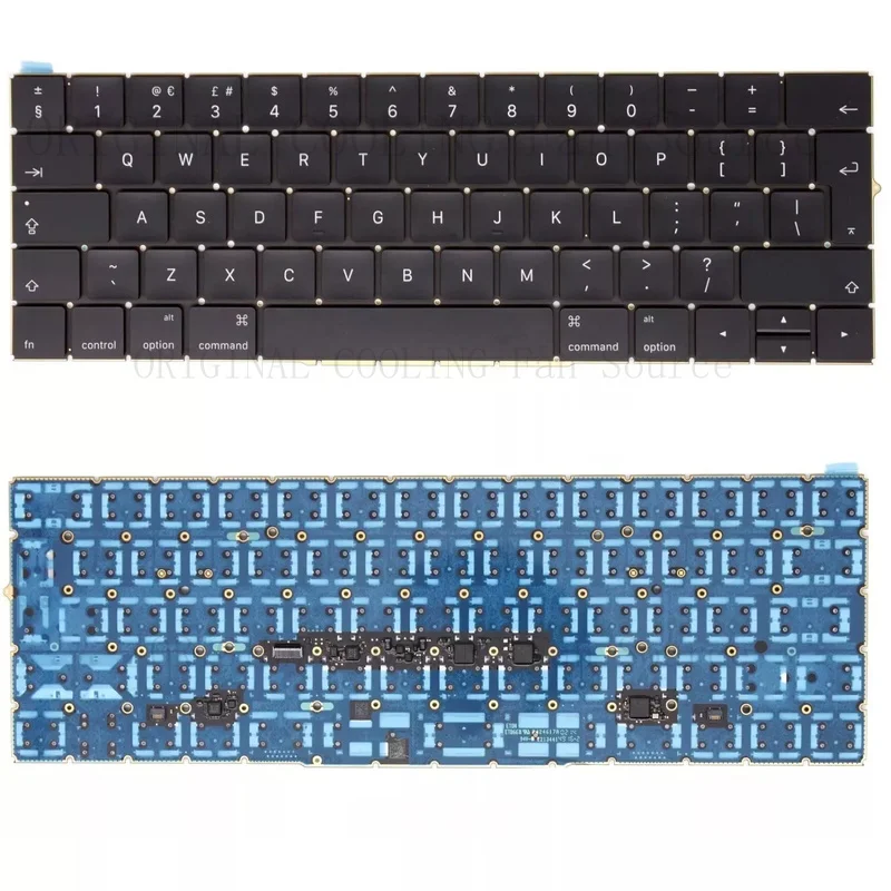 R+  UK Layout Keyboard FOR MacBook Pro Retina A1706 A1707 2016 Mid 2017 EMC 3072 3162