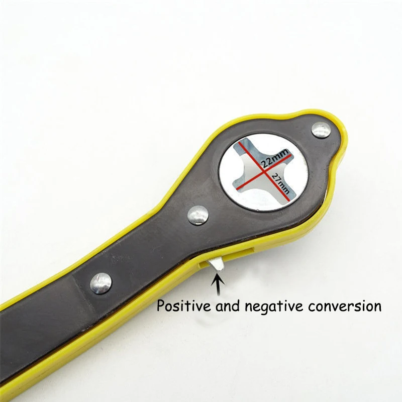 Car Labor-saving Wrench Tire Wrench Cross Hexagon Scissor Jack Lifting Effortless  360° rotating tire Rotation Handle Tool