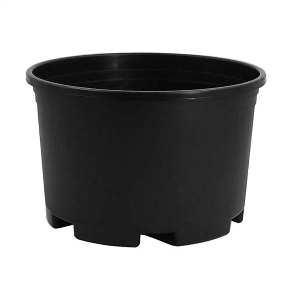 

Plastic Flower Pot 30cm Black Large Size Garden Yard Plant Planter Pots for Succulent Rose Decorative Home Outdoor Durable