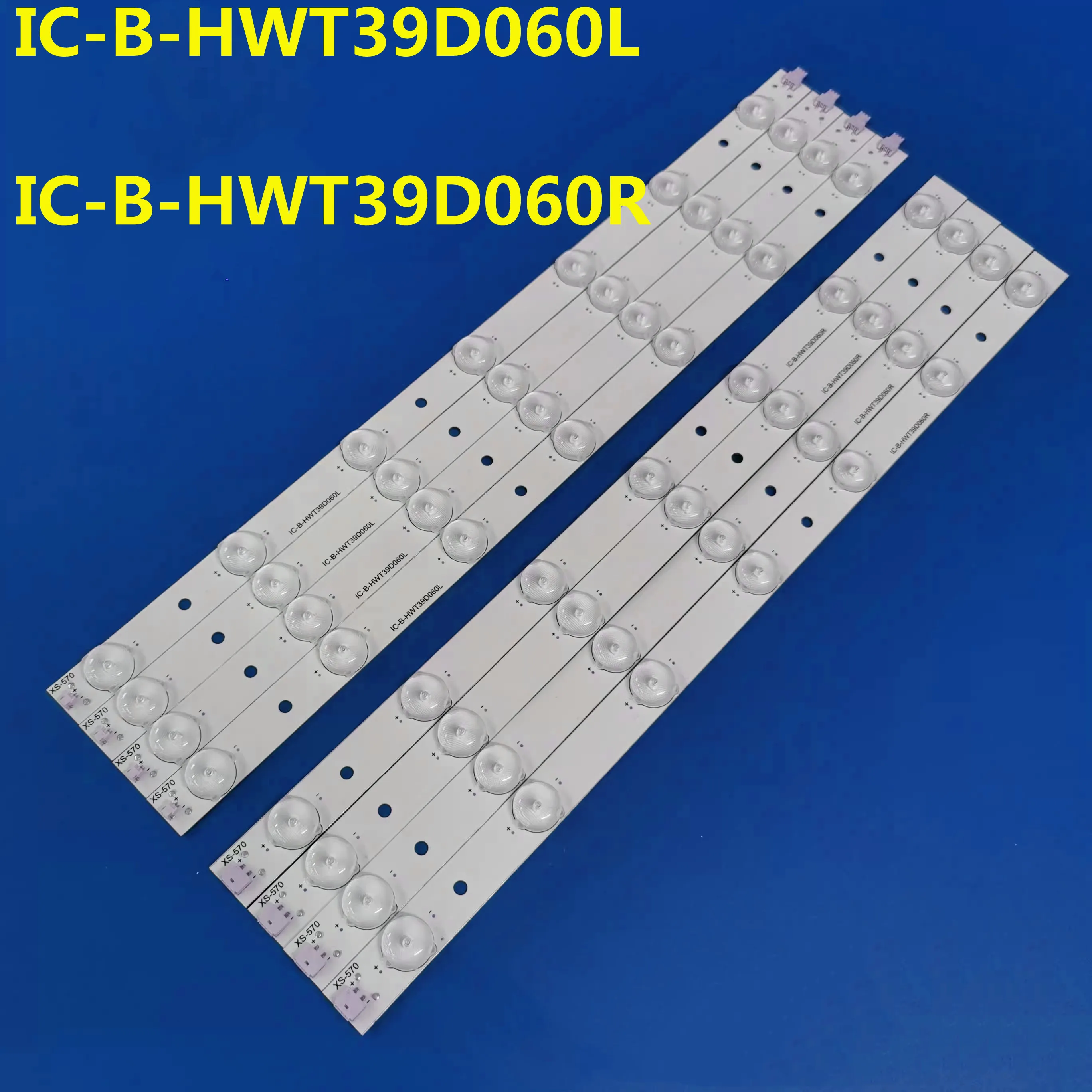 5set LED Backlight Strip IC-B-HWT39D060L IC-B-HWT39D060R 180-W00-39000H 39PRO5000 LE100N8FM LE-40D2  V390HJ1-P02 T390HVN01.0