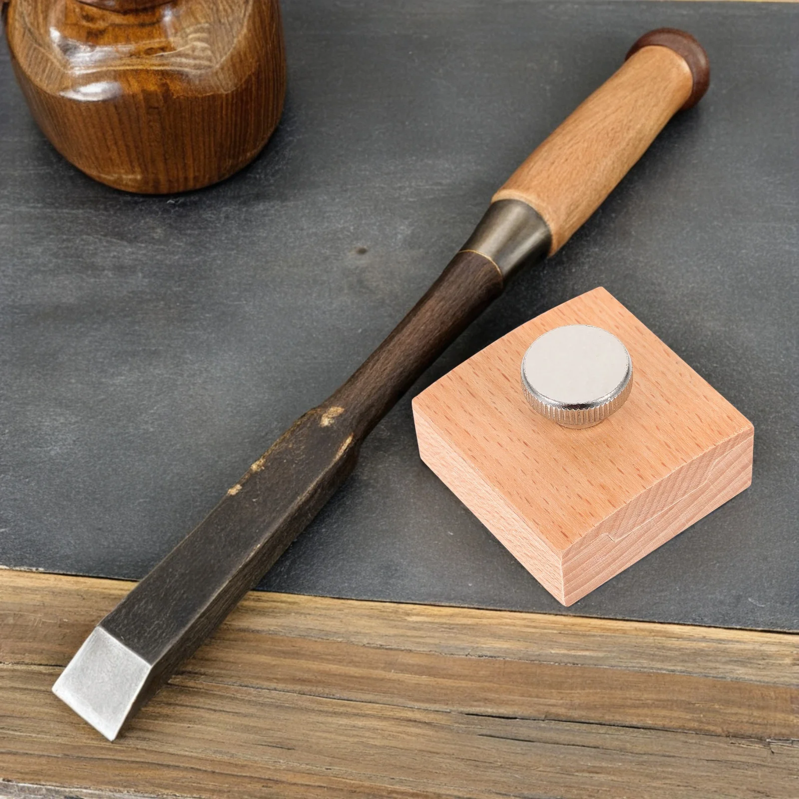 

Wooden Sandpaper Grinding Block Ergonomic Hand Sanding Pad for Edge Burnishing Small Sanding Block DIY Woodworking Craft