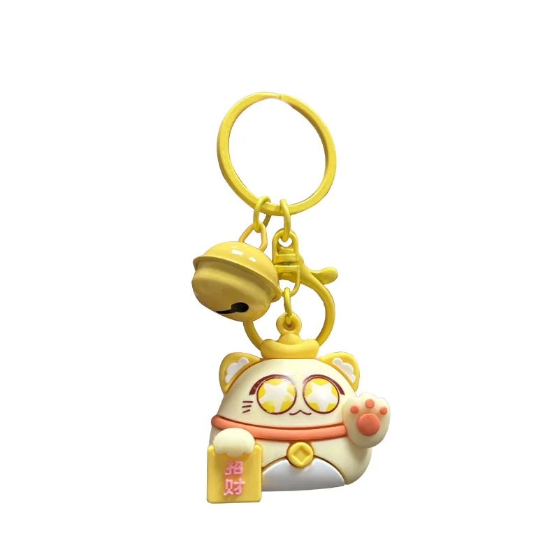 سلسلة مفاتيح دمية مينيسو، قلادة حقيبة، سلسلة مفاتيح السيارة، آلة مخلب ناعمة