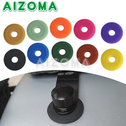 Driver Seat Rear Fender Rubber Gasket Mounting Protector For Harley Sportster 1200 883 Superlow Iron 883 48 Custom Roadster 72