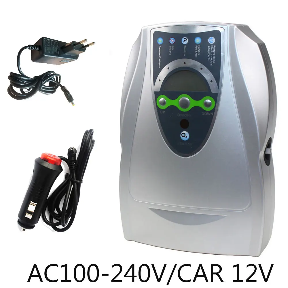 Ozone Generator  Air Purifier Water Ozone 500mg AC110V AC220V DC12V Ozonator Ozonizer O3 Air Purifier Ozonizador Car Home