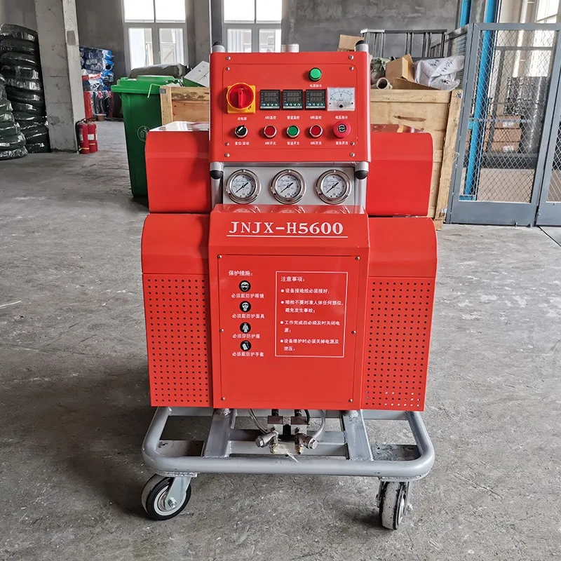 Polyurethane Spraying Machine Air Driven Foam Spraying Gear Waterproof Coating Tool For Container Thermal Insulation Treatment