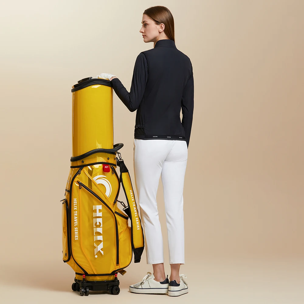 HELIX-Veste de Course Légère et Chaude à vaccage Rapide pour Femme, Fermeture Éclair Complète, Golf