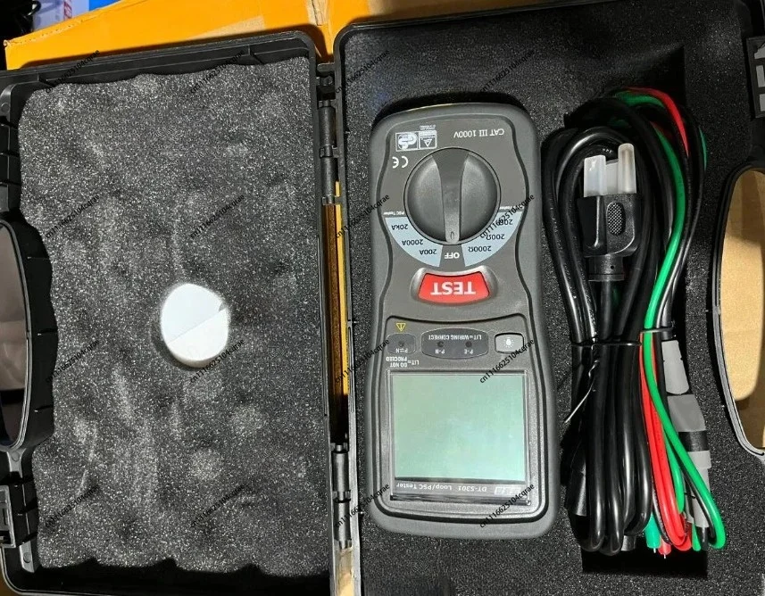 CEM DT-5301 Loop Resistance Tester AC and DC Voltage Resistance Tester DT-5301 Backlight Display Numerical Accuracy