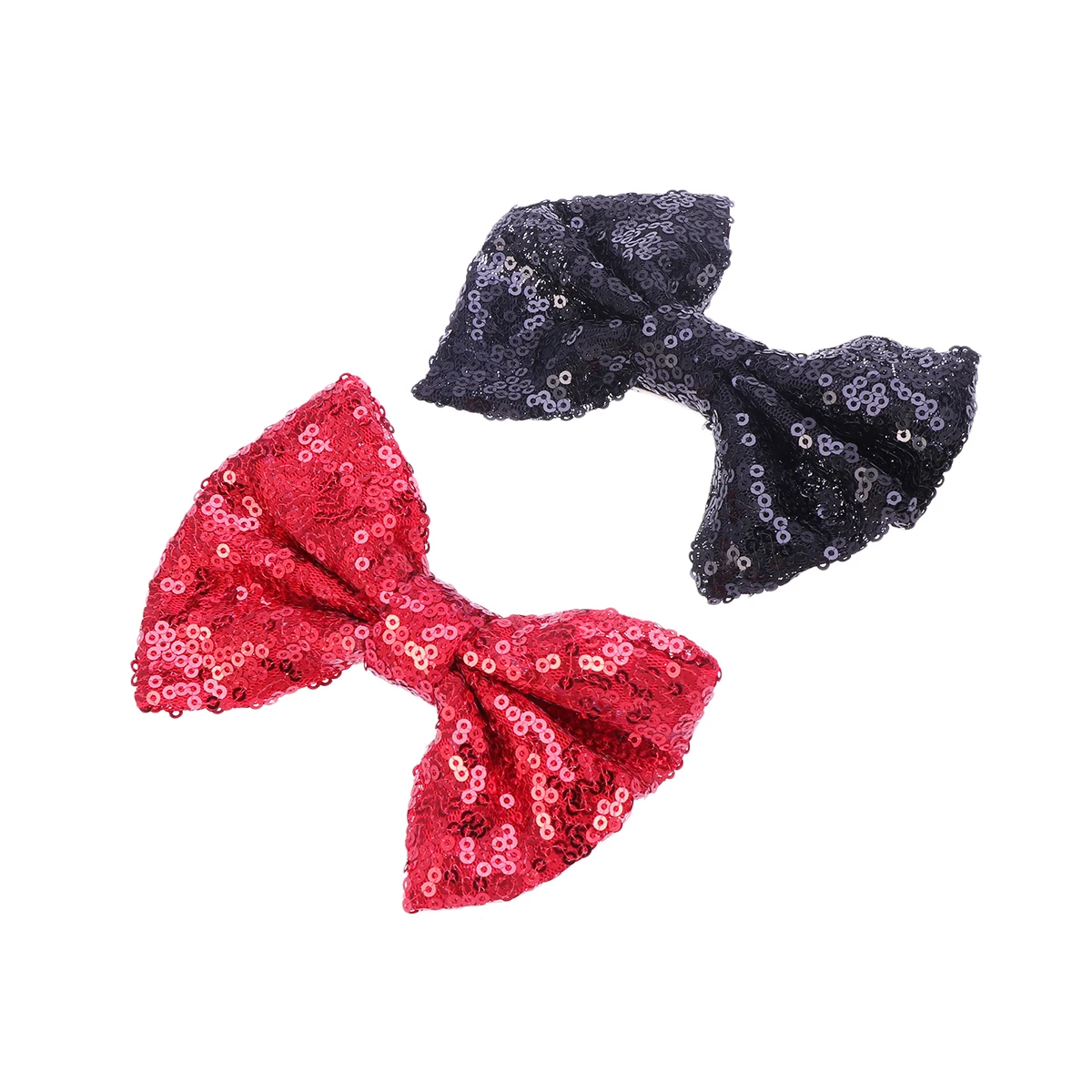 

2 Pcs Bowknot Hair Clips Kids Girls Premium Material Non Fading Cute Practical Gift Idea Family Friends Perfect Hair Decoration