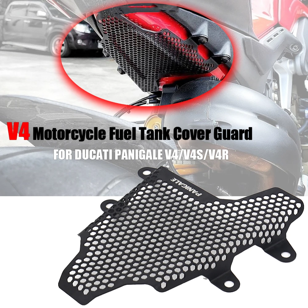 For Ducati Panigale V4 Special V4S V4R Motorcycle Accessories Tank Guard / Pillion Peg Removal Kit Fuel Tank Cover Guard