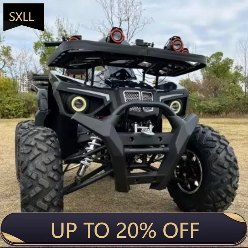 دراجة نارية SXLL Ares ATV ATV ذات 4 عجلات للطرق الوعرة للبالغين، دراجة جبلية لجميع التضاريس 200Cc محرك رمح رباعي الأشواط