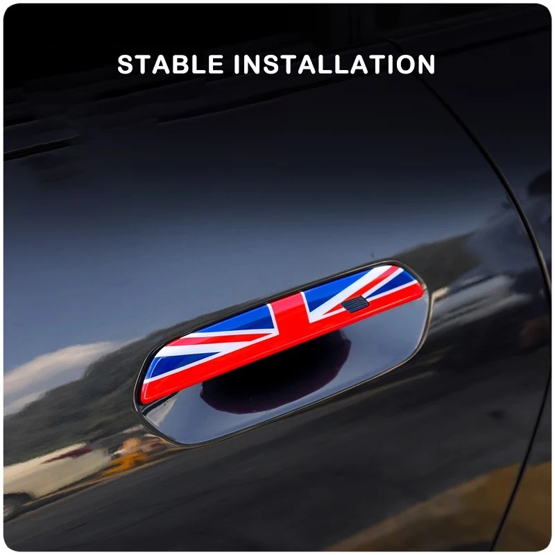 Car Exterior Door Handle Panel Cover For Mini Countryman JCW U25 J01 EV J05 Auto Door Bowl Stickers Decoration Accessories view 4