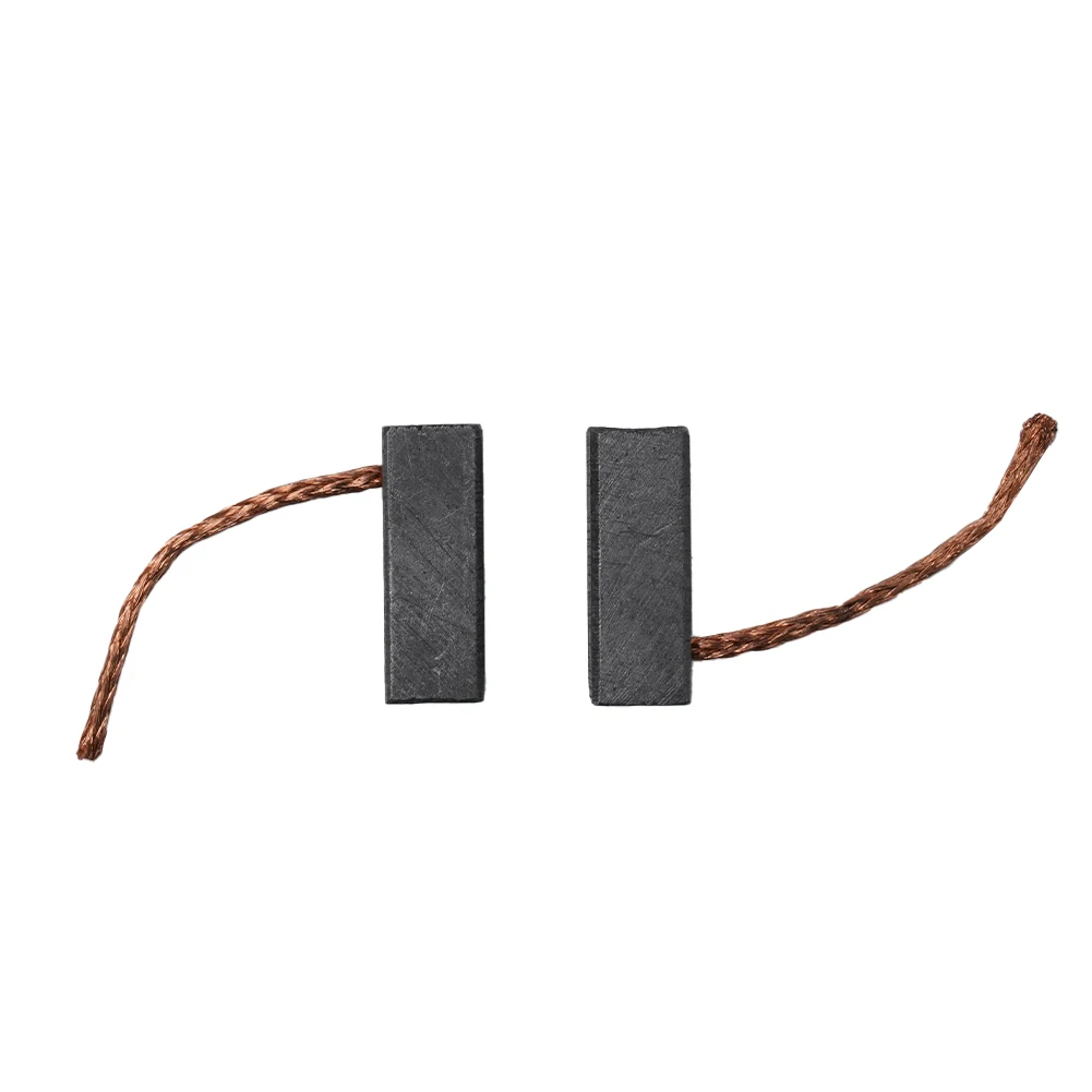 Kit de Escovas de Carvão para Motor (2 Peças) para Uso em Ferramentas Elétricas como Furadeiras, Serras, Esmerilhadeiras, Serras de Esquadria, Serras 