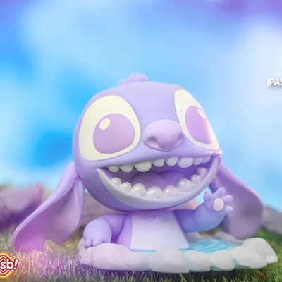 Disney-Stitch Blind Box, Décoration faite à la main, Cadeau d'anniversaire pour fille, Hot Toys, 100e ouvrier