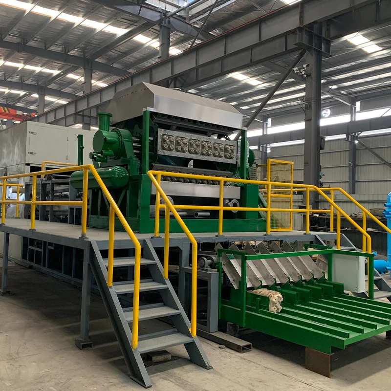 Hot Press Egg Carton Production Line Automatic Punnet Bottle Tray Machine Multi-Layer Drying Machinery Making Egg Cartons