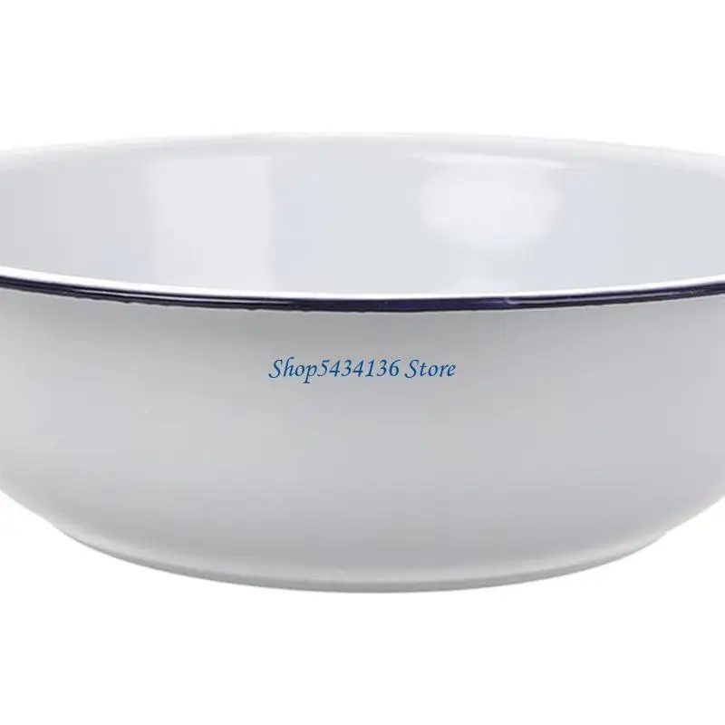 H7ED Heavy Duty Mixing Bowl Chip Resistant Enamel Coating For Baking Cooking Use