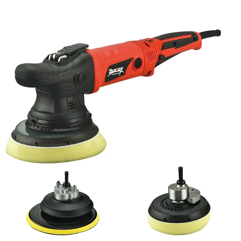 Burley OEM High Efficiency Automotive Dual Action Car Polisher 15mm 21mm Orbital Size Car Polishing Machine